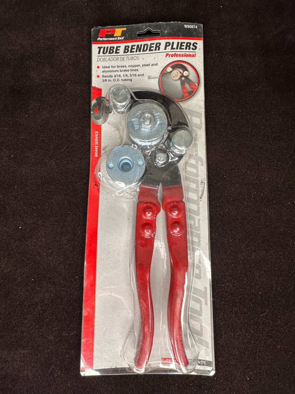 Red Tube Bender Pliers - Professional